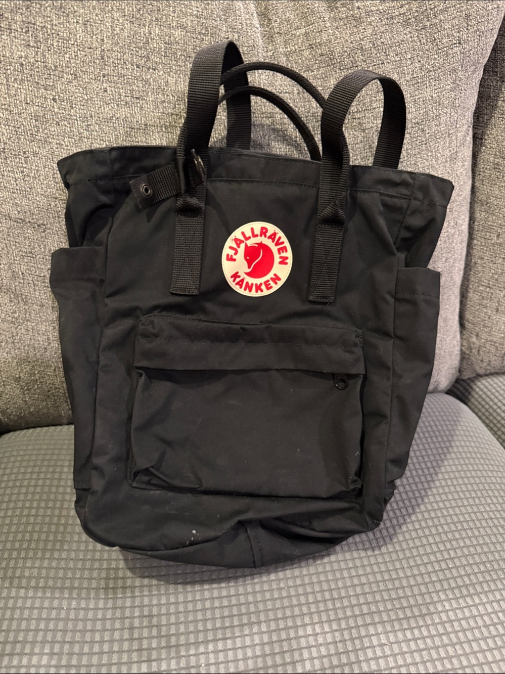 Kånken Black Backpack Tote